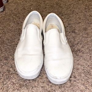 White Vans Slip-ons
